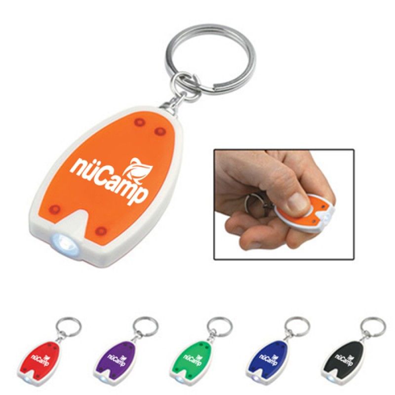 Wholesale LED Plastic Key Chain