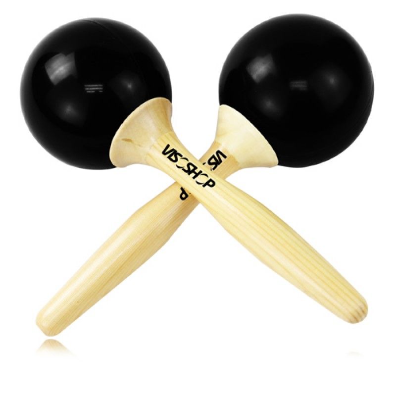 Wholesale Round Maracas With Wooden Handle