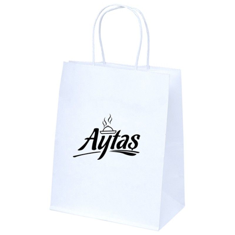 Wholesale Kraft Paper Carry Retail Bags