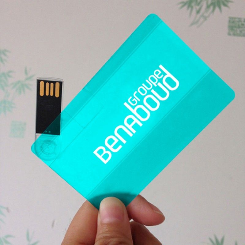 Wholesale Transparent 16GB USB Card Flash Drive