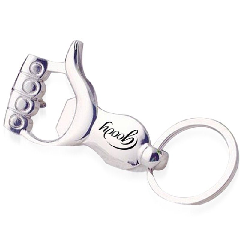 Wholesale Hand Fist Bottle Opener Keychain