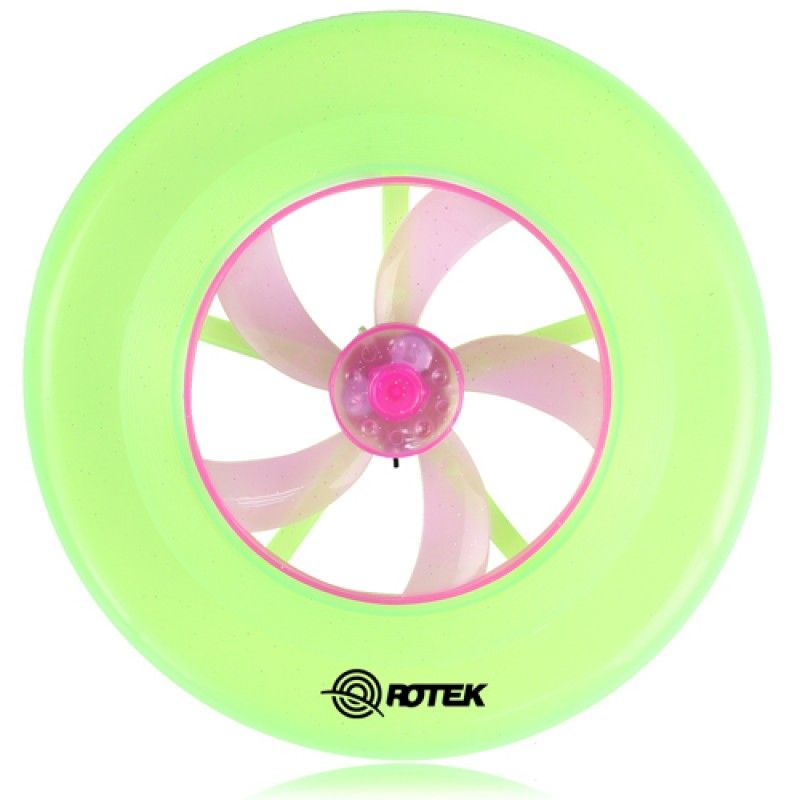 Wholesale Colourful Flashing Frisbee With Windmill