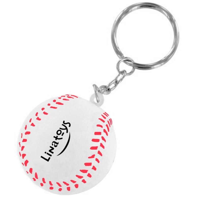 Wholesale Sports Baseball Stress Key Chain