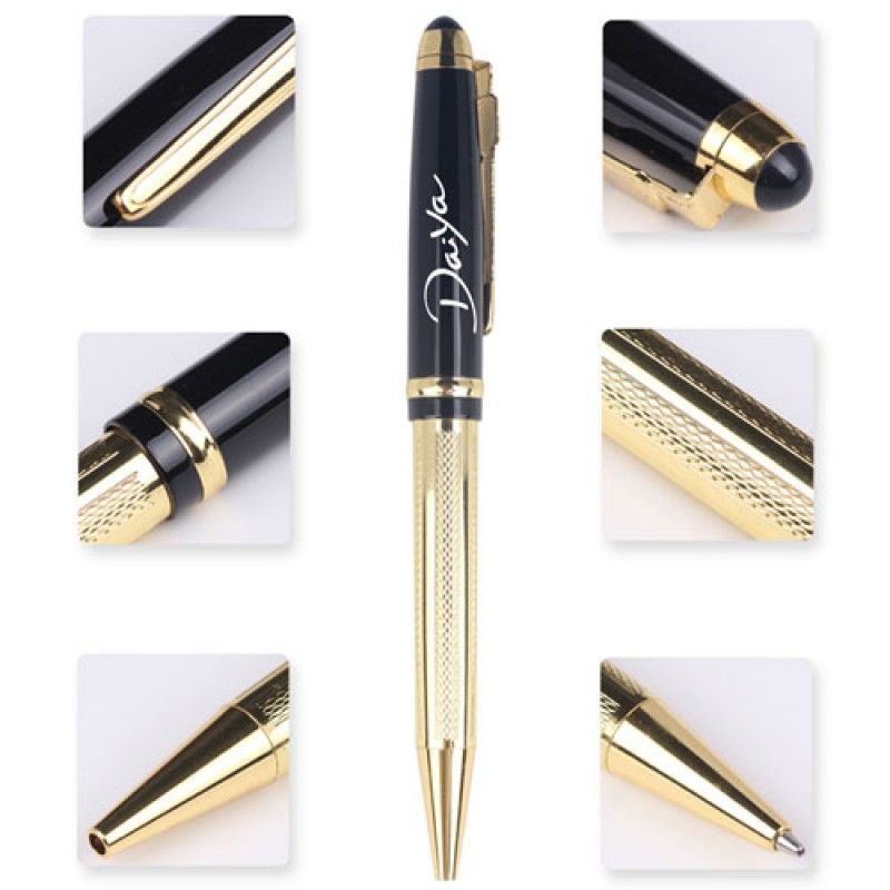 Wholesale Texture Barrel Metal Ball Pen