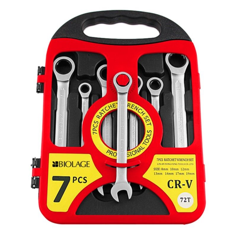 Wholesale Ratchet 7 Pieces Spanner Set