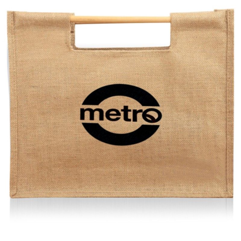 Wholesale Jute Sticks Shopping Bag