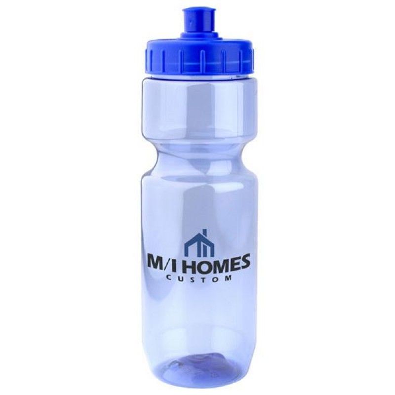 Wholesale 22 oz. Translucent Bottle with Push/Pull Lid-[CP-27004]