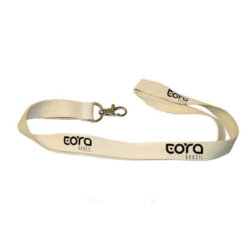 Wholesale Eco Friendly Cotton Lanyard With Snap Hook