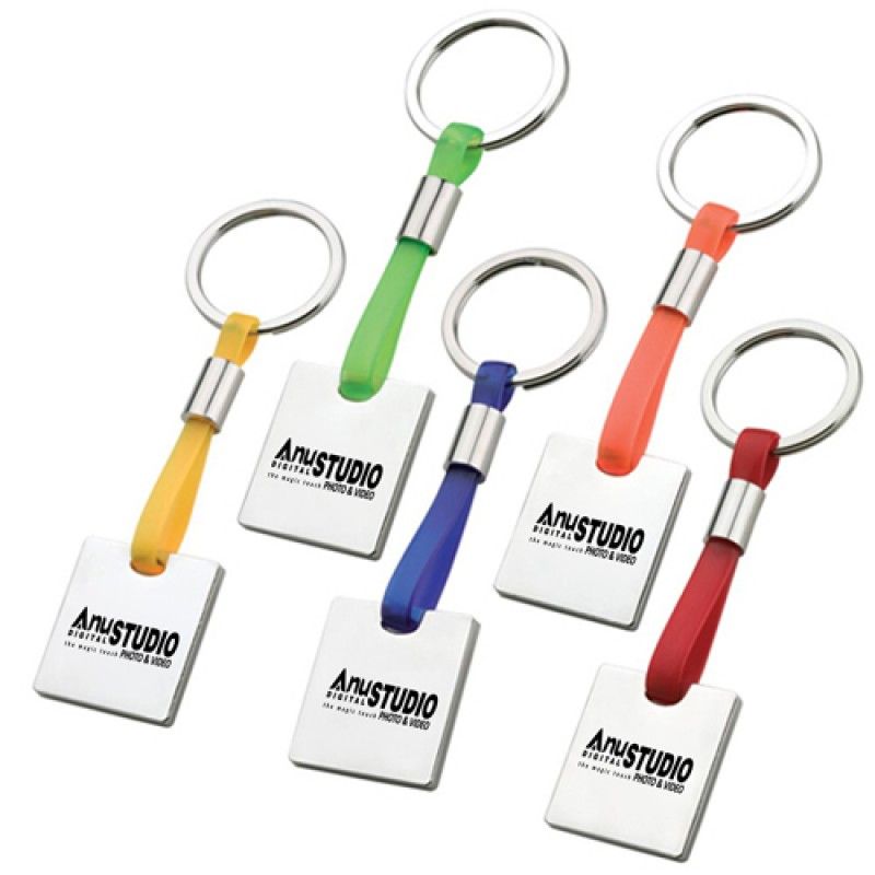 Wholesale Promotional Colorful Strap Keyring