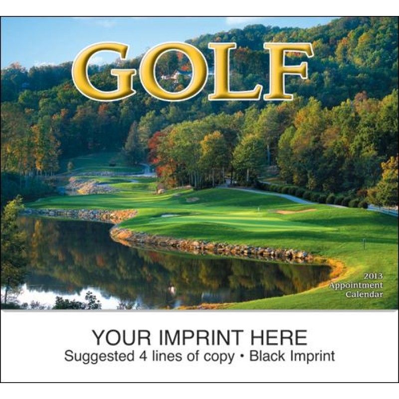 Wholesale Golf Calendar-[HL-27015]