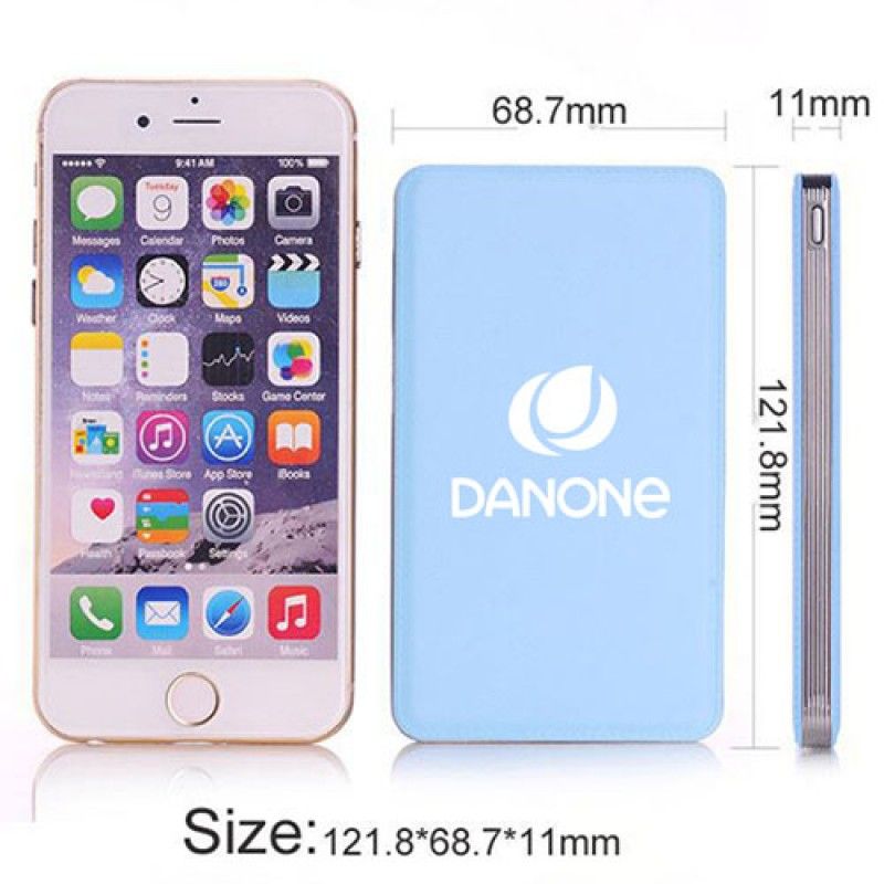 Wholesale Slim Portable 4000mah Mobile Power Bank