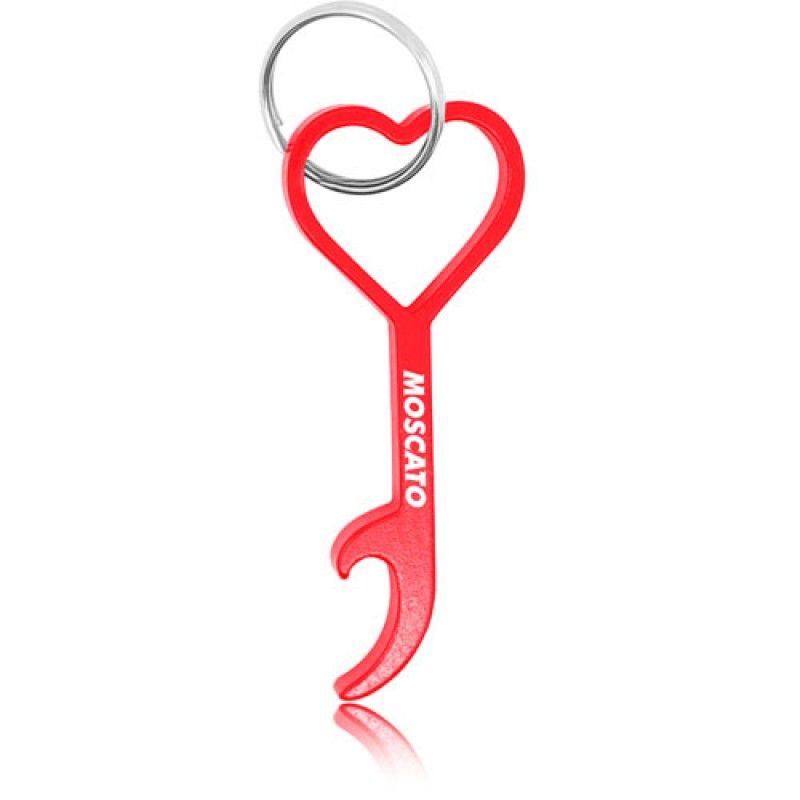 Wholesale Aluminium Heart Shape Bottle Opener