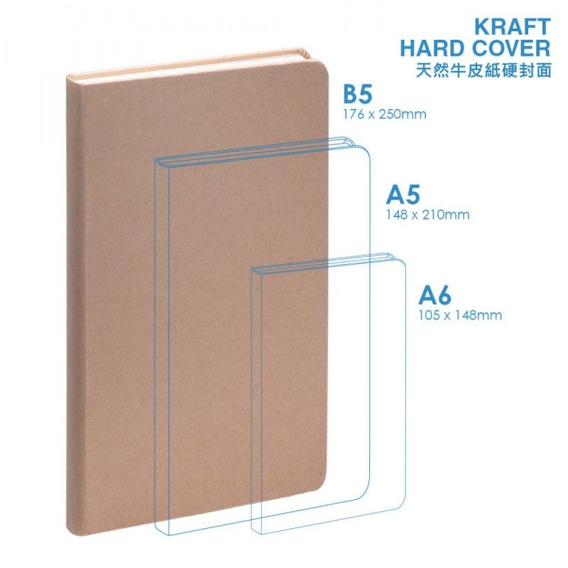 Wholesale Eco B5 Hard Cover Notebook