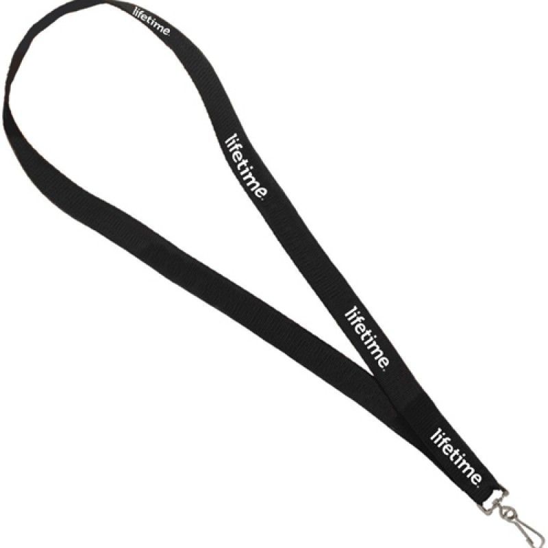 Wholesale Swivel J Hook Woven Polypropylene Lanyard