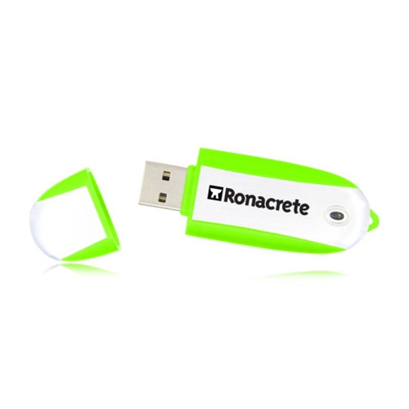 Wholesale 2GB Oval USB Flash Drive