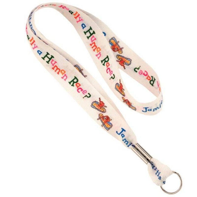 Wholesale 1&quot; Sublimated Lanyard w/Split Ring-[NW-91908]