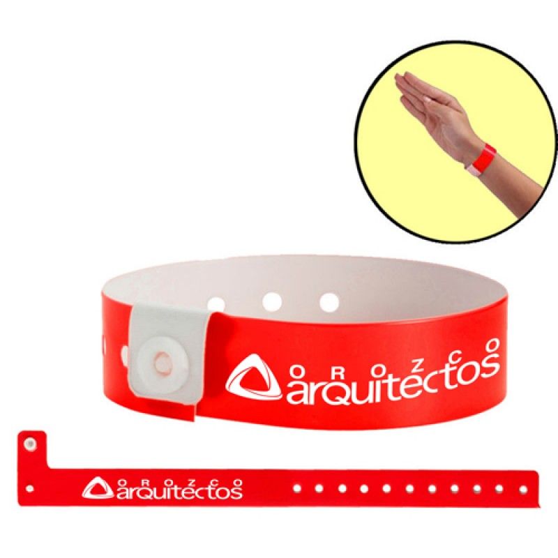 Wholesale Fashion Disposable Vinyl ID Wristband