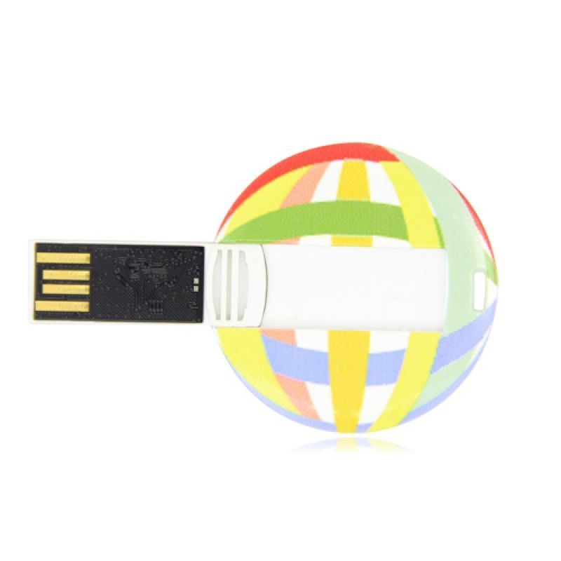 Wholesale 1GB Flat Round Flash Drive