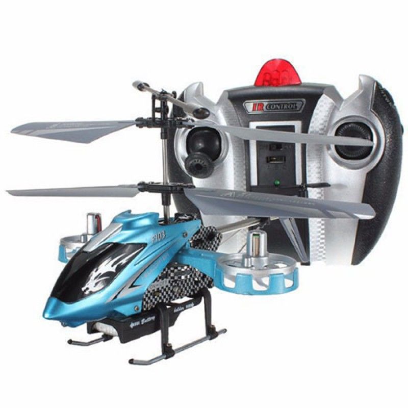 Wholesale 4CH 2.4G RC Helicopter Remote Control Mini Metal Gyro