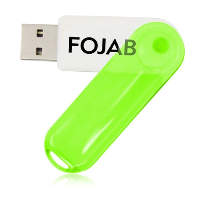 Wholesale 1GB Translucent Swivel Flash Drive