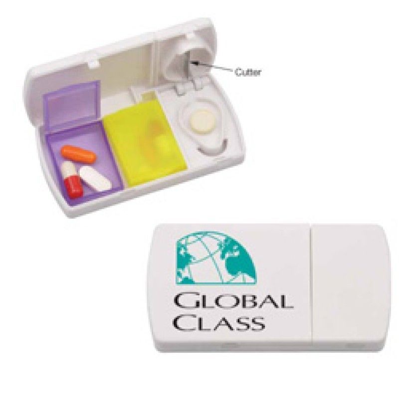 Wholesale Pill Box with Cutter