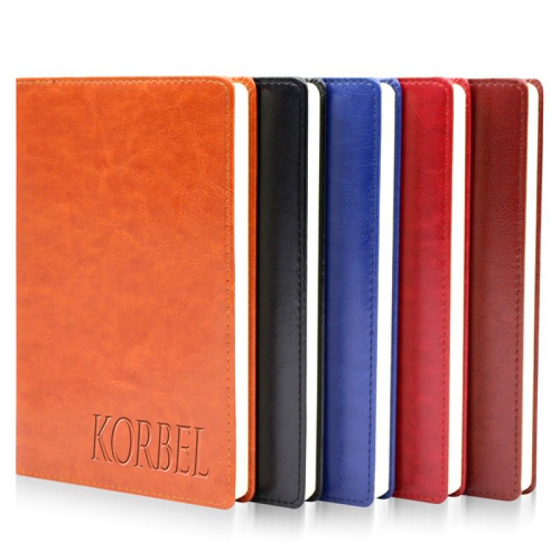 Wholesale Leather Hardcover Business Notebook