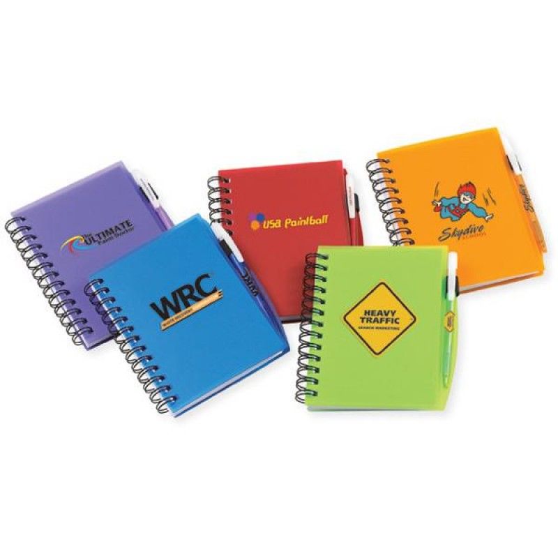 Wholesale Plastic Cover Notebooks-[BG-27212]