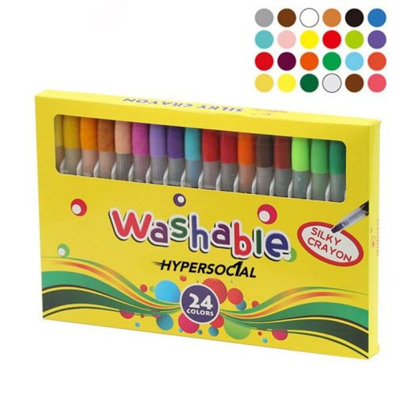 Wholesale Nontoxic 24 Colors Washable Watercolor Pens