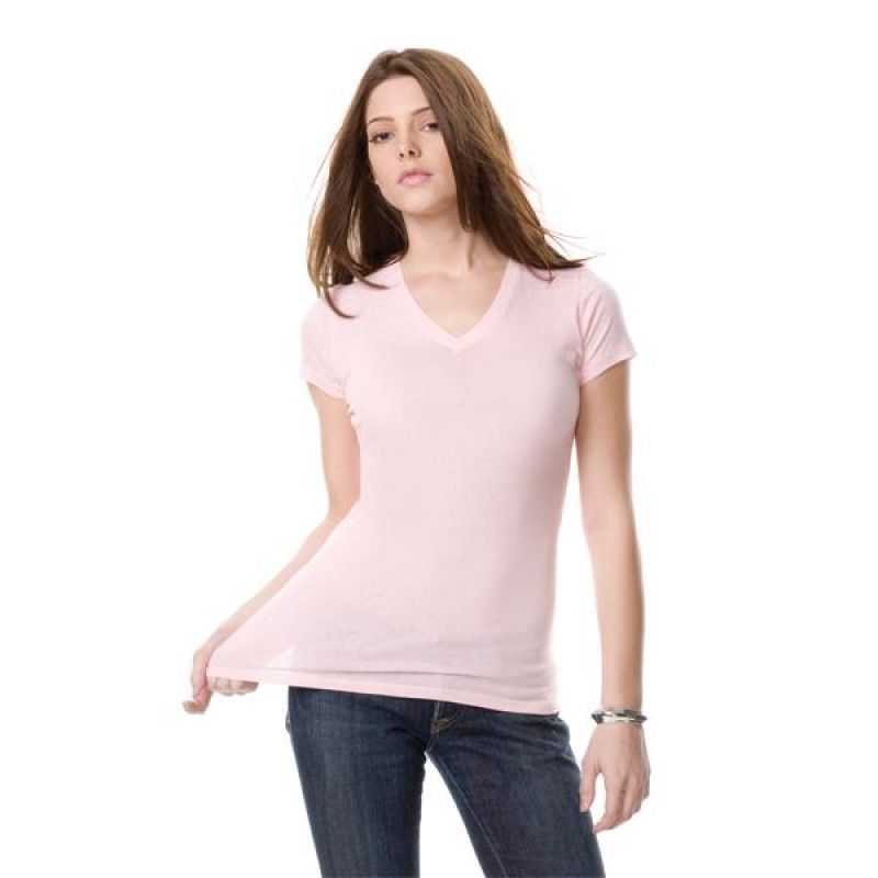 Wholesale Next Level Ladies Cotton V-Neck-[EV-25008]