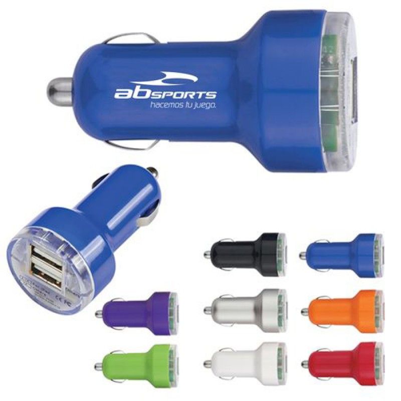 Wholesale Dual USB Mini Car Charger