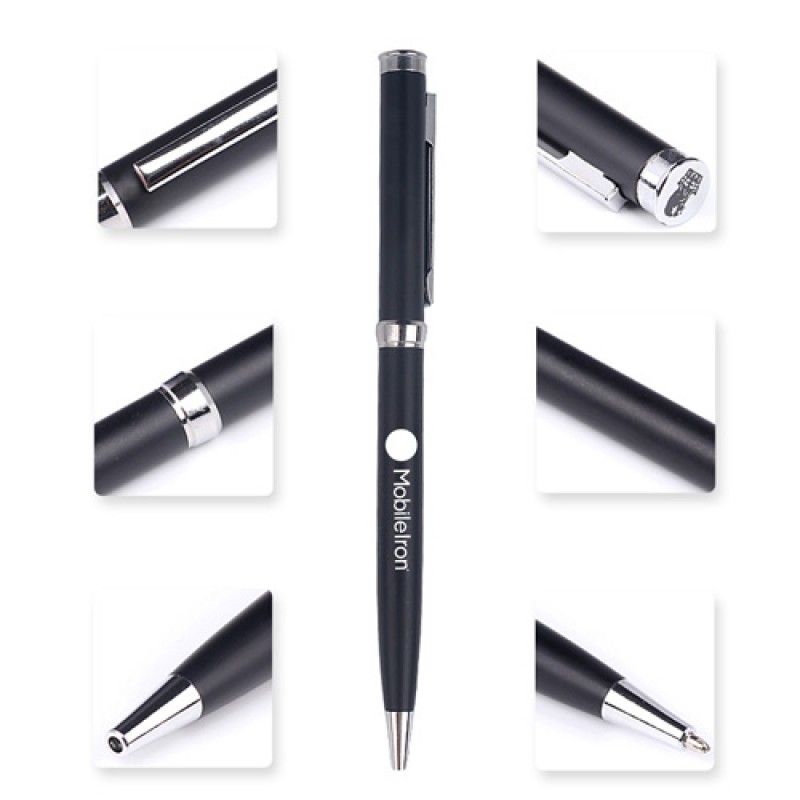 Wholesale Slim Twist Metal Ball Pen