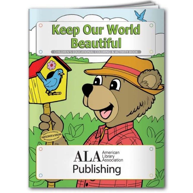 Wholesale Coloring Book: Keep Our World Beautiful-[NW-91642]