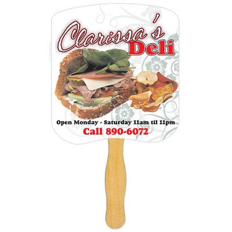 Wholesale Bread Slice Shaped Fan-[CP-28019]