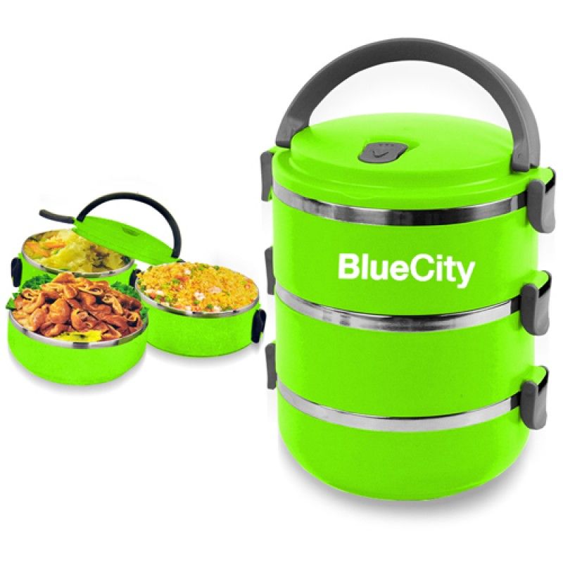 Wholesale Round Heat Insulated Lunch Box