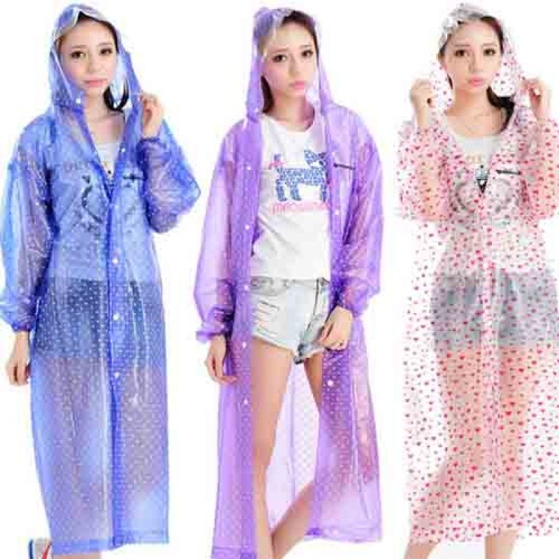 Wholesale Women Fashion Style Rain Coat