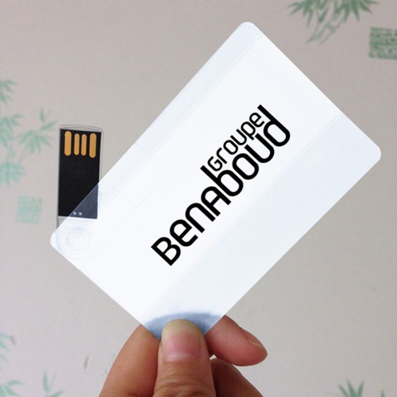 Wholesale Transparent 2GB USB Card Flash Drive