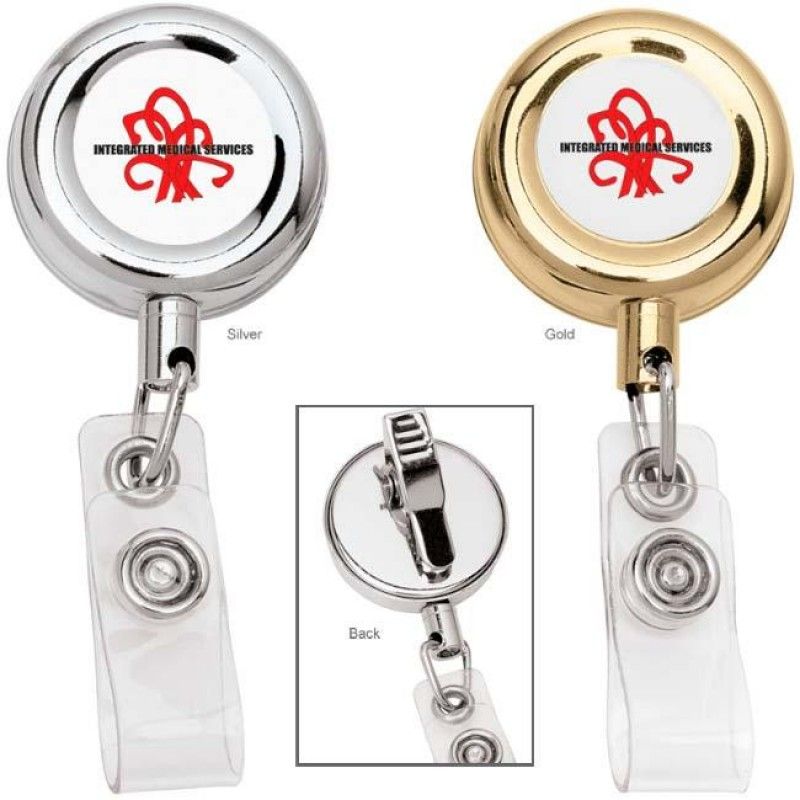 Wholesale Metal Retractable Badge Holder-[NW-91925]