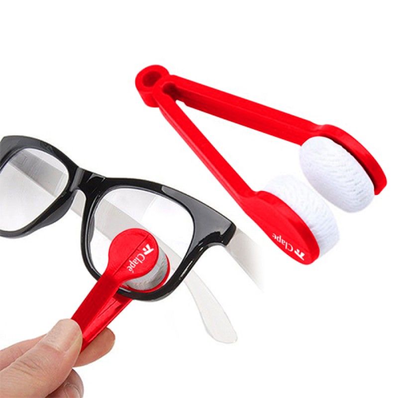 Wholesale Plastic Microfiber 5 Pieces Sunglasses Cleaner