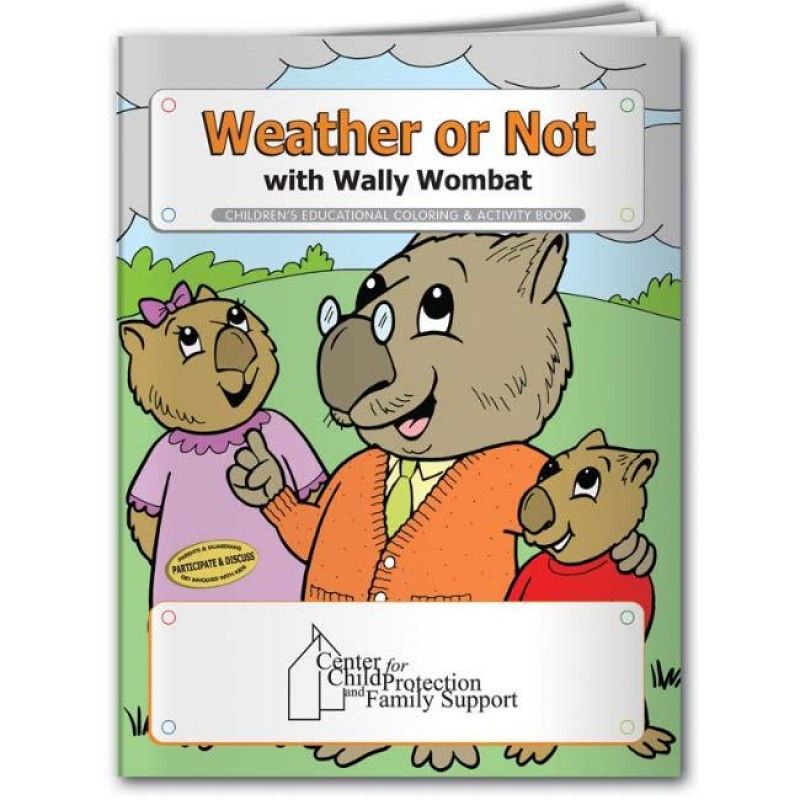 Wholesale Coloring Book: Weather or Not-[NW-91646]