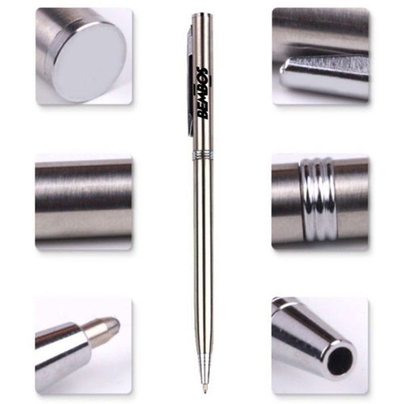 Wholesale Slim Metal Coated Twist Pen