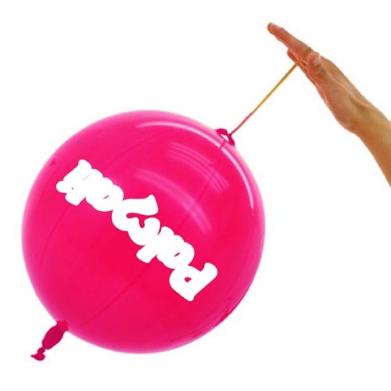 Wholesale 14 Inch - Rubber String Punch Balloon