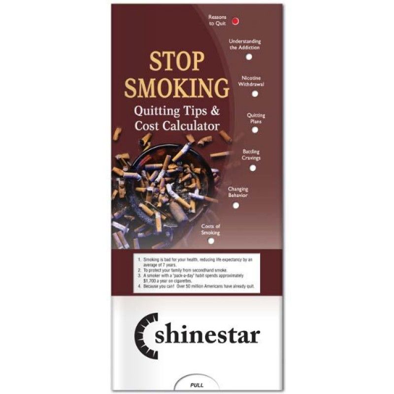 Wholesale Pocket Slider: Stop Smoking-[NW-91598]