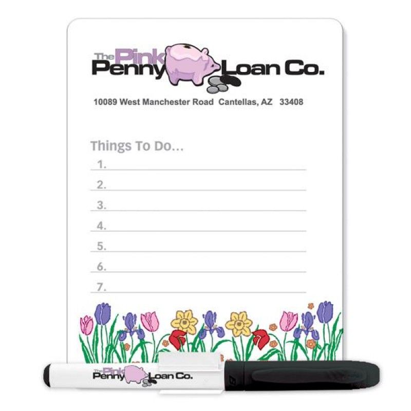 Wholesale Medium Dry Erase Magnet - 5-1/2&quot; x 4&quot; -[BG-27147]