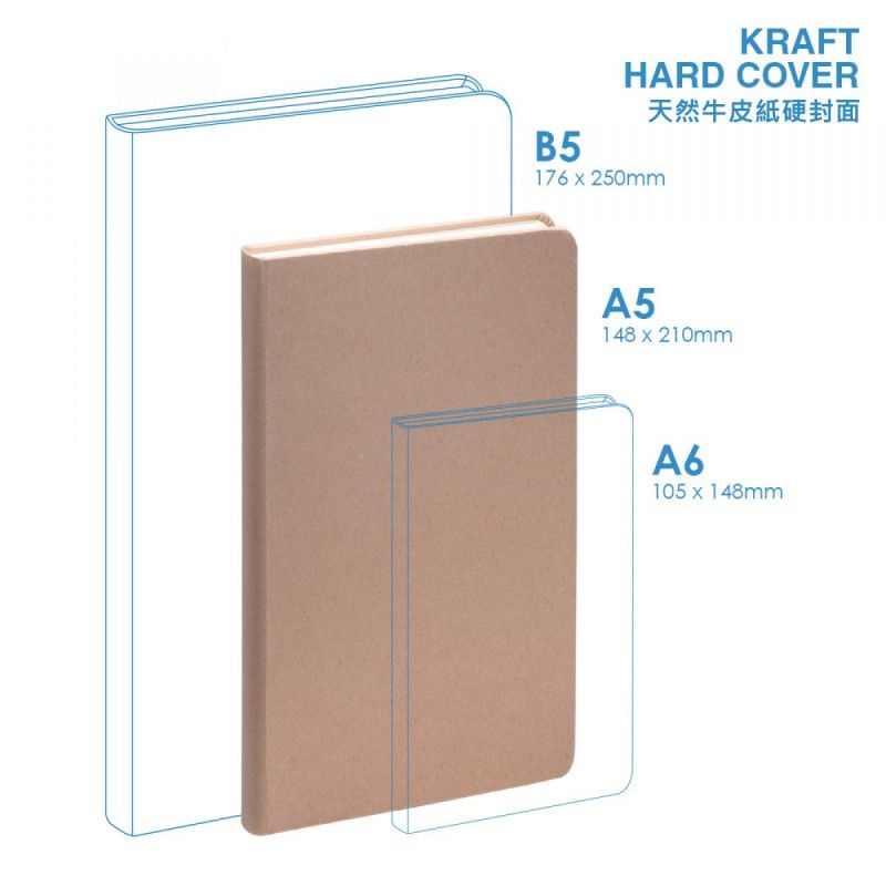 Wholesale Eco A5 Hard Cover Notebook