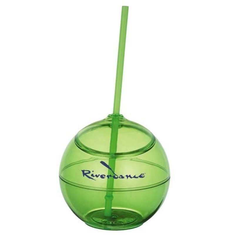 Wholesale Fiesta 20-oz. Ball with Straw-[BL-06620]