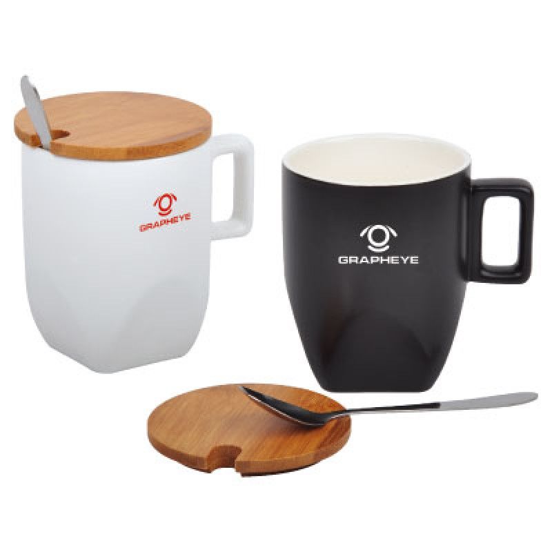 Wholesale Matt Ceramic Mug with Lid