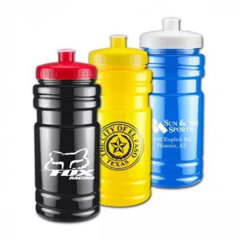 Solid Color 20 oz Surf Bottle with Push/Pull Lid