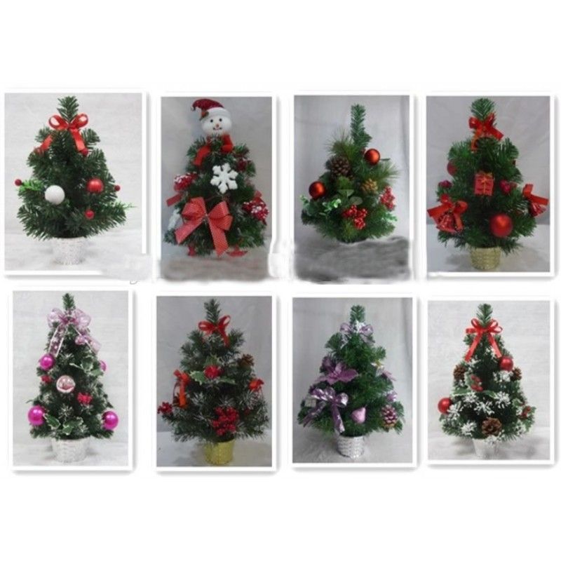 30cm red gift ball decorate mini decorated Christmas tree with hand maked