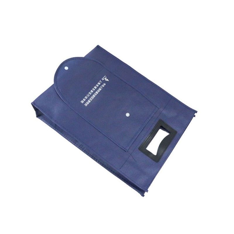 New Product Promotion Die Cut Handle Foldable Non Woven Bag With Custom Logo