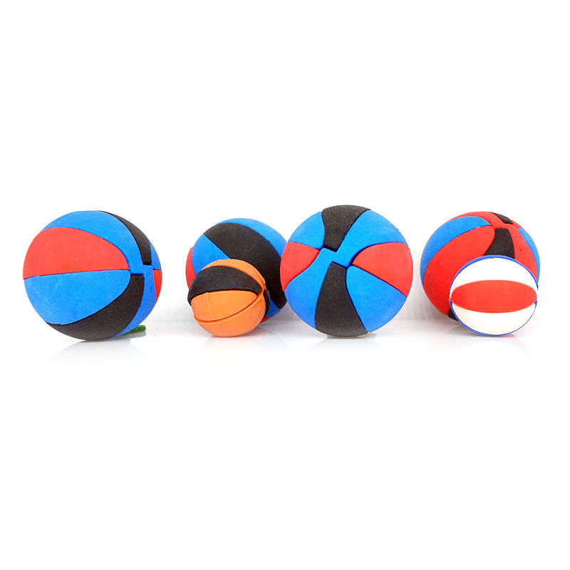 No Duplicates Removable Ball Japanese Eraser For Students Children Kids Girls